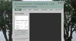 Desktop Screenshot of brunnsvikenstradgard.se