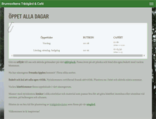 Tablet Screenshot of brunnsvikenstradgard.se